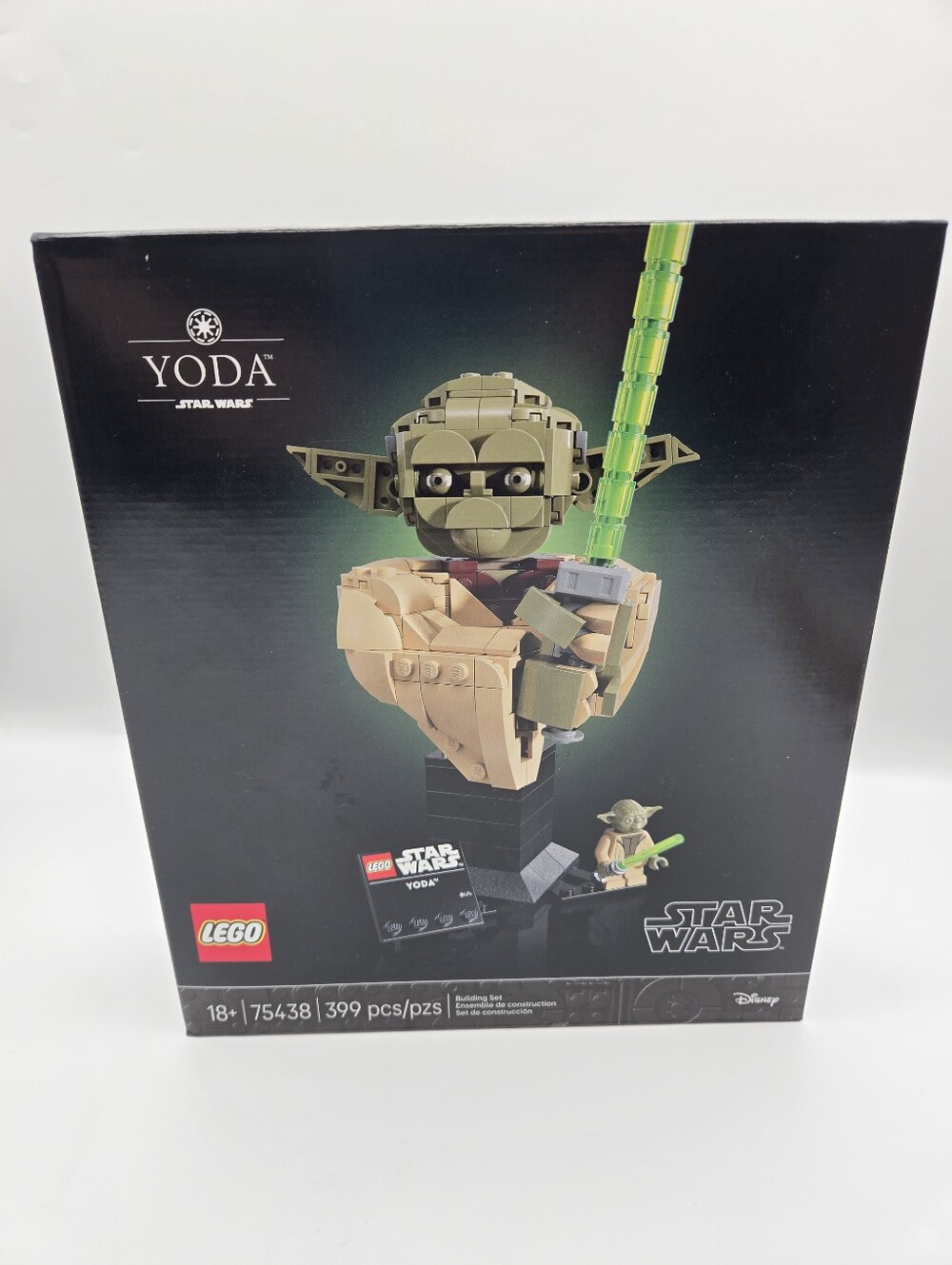 NEW Lego Star Wars Yoda Building Block Set 75438 SEALED